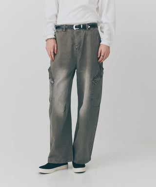 Aged Wide Curve Cargo Pants