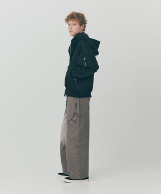 Aged Wide Curve Cargo Pants