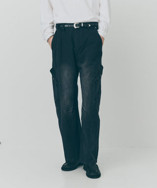 Aged Wide Curve Cargo Pants
