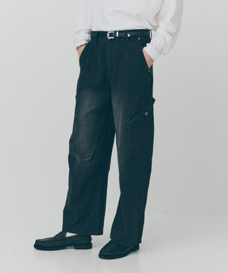 Aged Wide Curve Cargo Pants