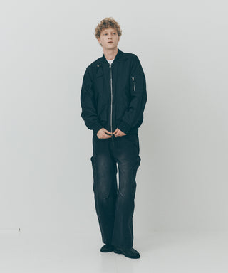 Aged Wide Curve Cargo Pants