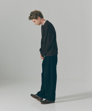 Fake Layered Waffle Sweatshirt