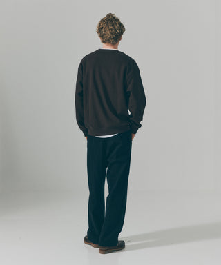 Fake Layered Waffle Sweatshirt