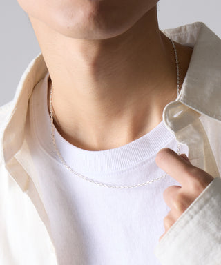 Mini Anchor Chain Necklace 50cm Silver925 KUN