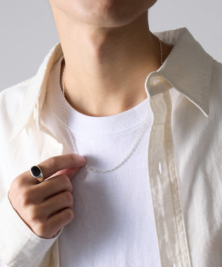 Mini Anchor Chain Necklace 50cm Silver925 KUN