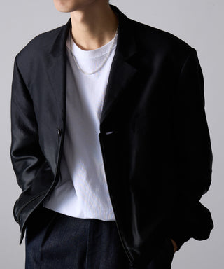 Anchor Chain Combi Necklace Silver925 KUN