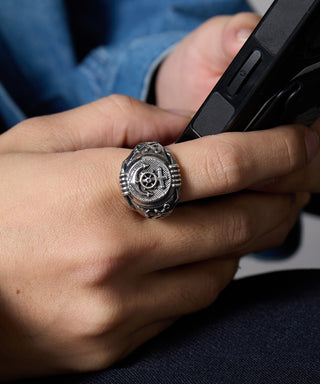U.S.NAVY Ring TYPE-2 Free Size Silver925 KUN