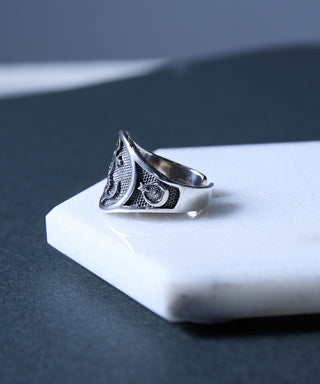 U.S.NAVY Ring TYPE-3 Free Size Silver925 KUN