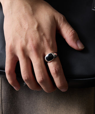 KAY RING Type-Oval Free Size Silver925 KUN