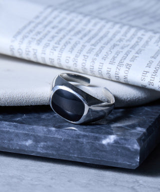 KAY RING Type-Oval Free Size Silver925 KUN