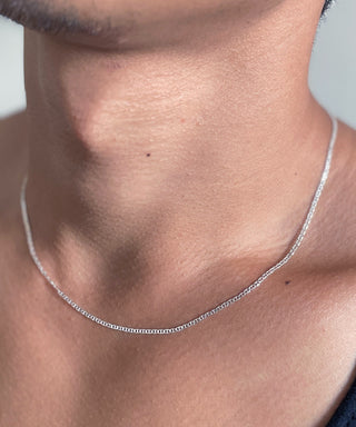 Mini Anchor Chain Necklace Silver925 KUN