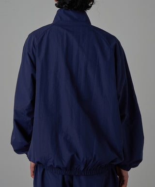 One Point Embroidery Nylon Track Jacket Set-up Compatible Emblem Embroidery