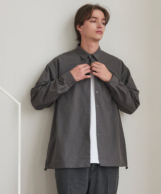 Polyester Nylon Coach Shirt Jacket KKP