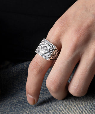 Free Association Ring Silver925 KUN