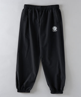 One Point Embroidery Nylon Track Pants Set-up Compatible Emblem Embroidery