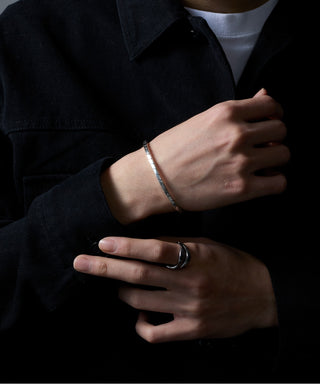 Vintage Bias Bangle Silver925 KUN