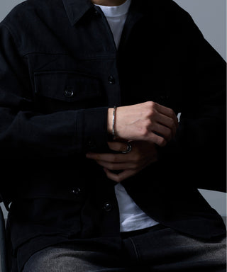 Vintage Bias Bangle Silver925 KUN