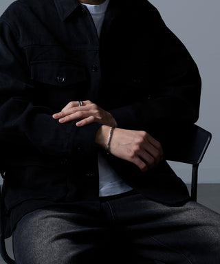 Vintage Bias Bangle Silver925 KUN