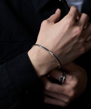 Vintage Bias Bangle Silver925 KUN