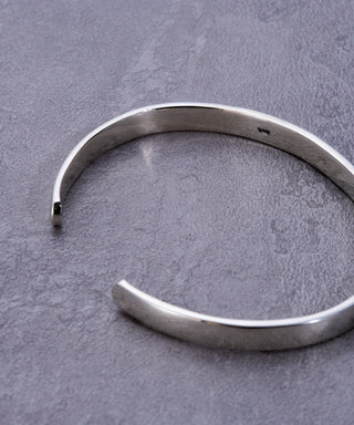 Vintage Wave Motif Bangle Silver925 KUN