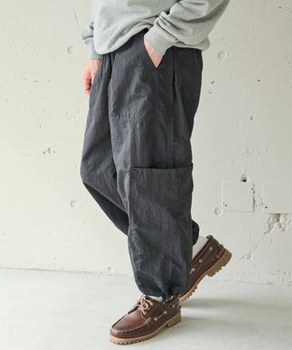 Nylon Ripstop Big Pocket Cargo Pants KKP