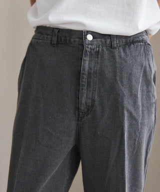 Pressed Washed Denim Trousers KKP