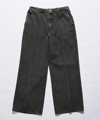Pressed Washed Denim Trousers KKP