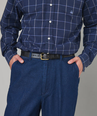 Pressed Washed Denim Trousers KKP