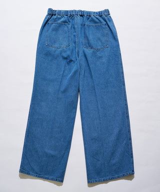 Pressed Washed Denim Trousers KKP