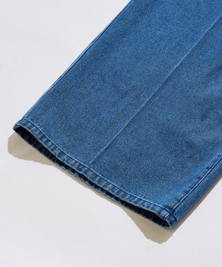 Pressed Washed Denim Trousers KKP