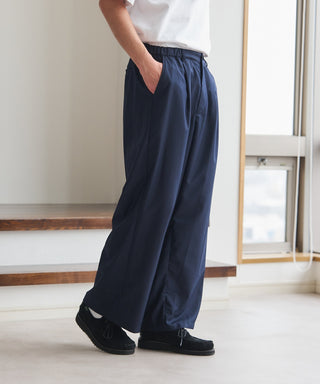 Everyday Twill Wide Tuck Pants