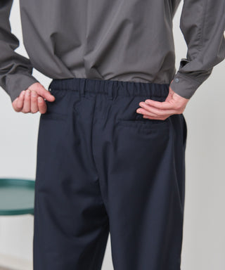 Everyday Twill Wide Tuck Pants