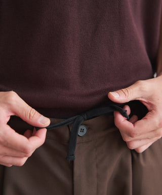 Everyday Twill Wide Tuck Pants