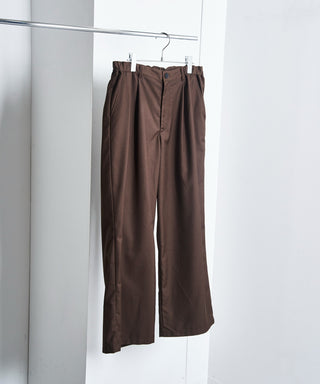 Everyday Twill Wide Tuck Pants