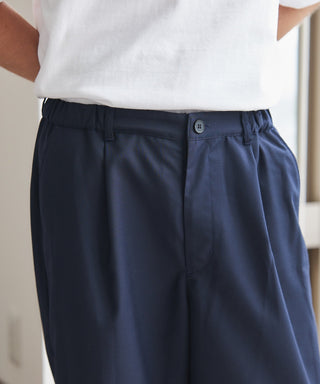 Everyday Twill Wide Tuck Pants