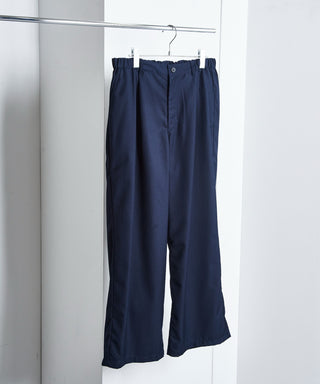 Everyday Twill Wide Tuck Pants