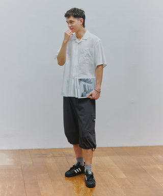 Open Collar Half Sleeve Shirt KKP