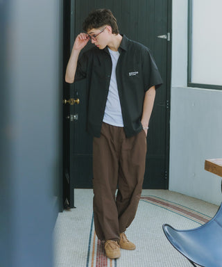 Regular Collar Embroidery Half Sleeve Shirt KKP