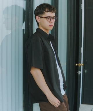 Regular Collar Embroidery Half Sleeve Shirt KKP