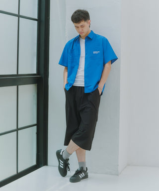 Regular Collar Embroidery Half Sleeve Shirt KKP