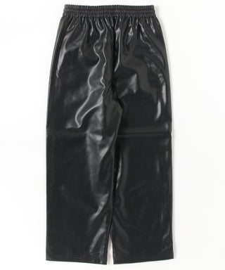 Super Soft PU Leather Track Pants