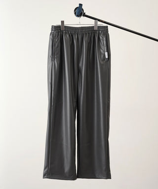 Super Soft PU Leather Track Pants