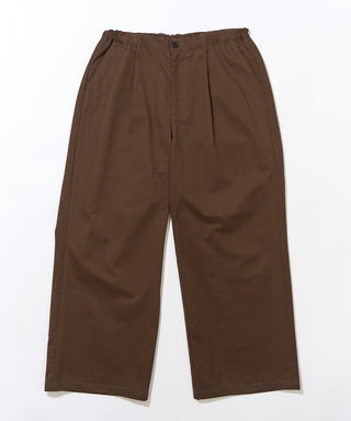 Twill Wide Tuck Chino Trousers KKP