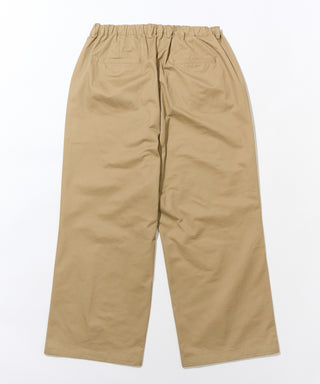 Twill Wide Tuck Chino Trousers KKP