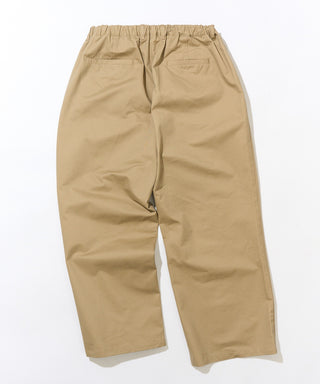 Twill Wide Tuck Chino Trousers KKP