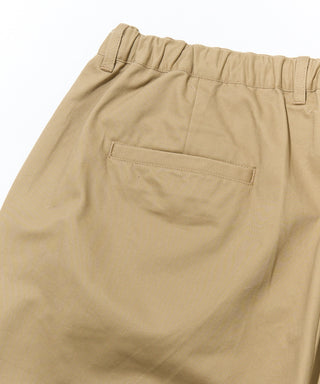 Twill Wide Tuck Chino Trousers KKP