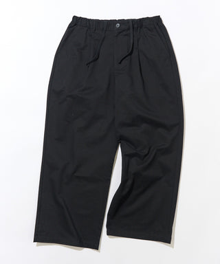 Twill Wide Tuck Chino Trousers KKP