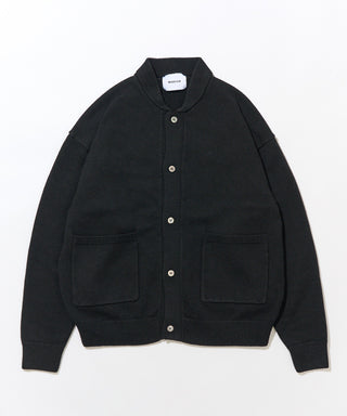 Wool Over Knit MA-1 Cardigan KKP