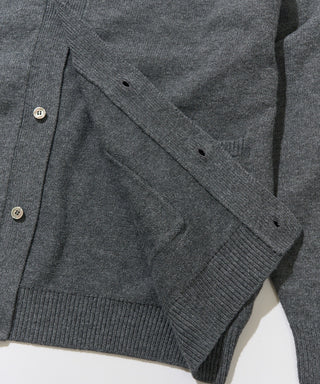 Wool Over Knit MA-1 Cardigan KKP