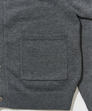 Wool Over Knit MA-1 Cardigan KKP